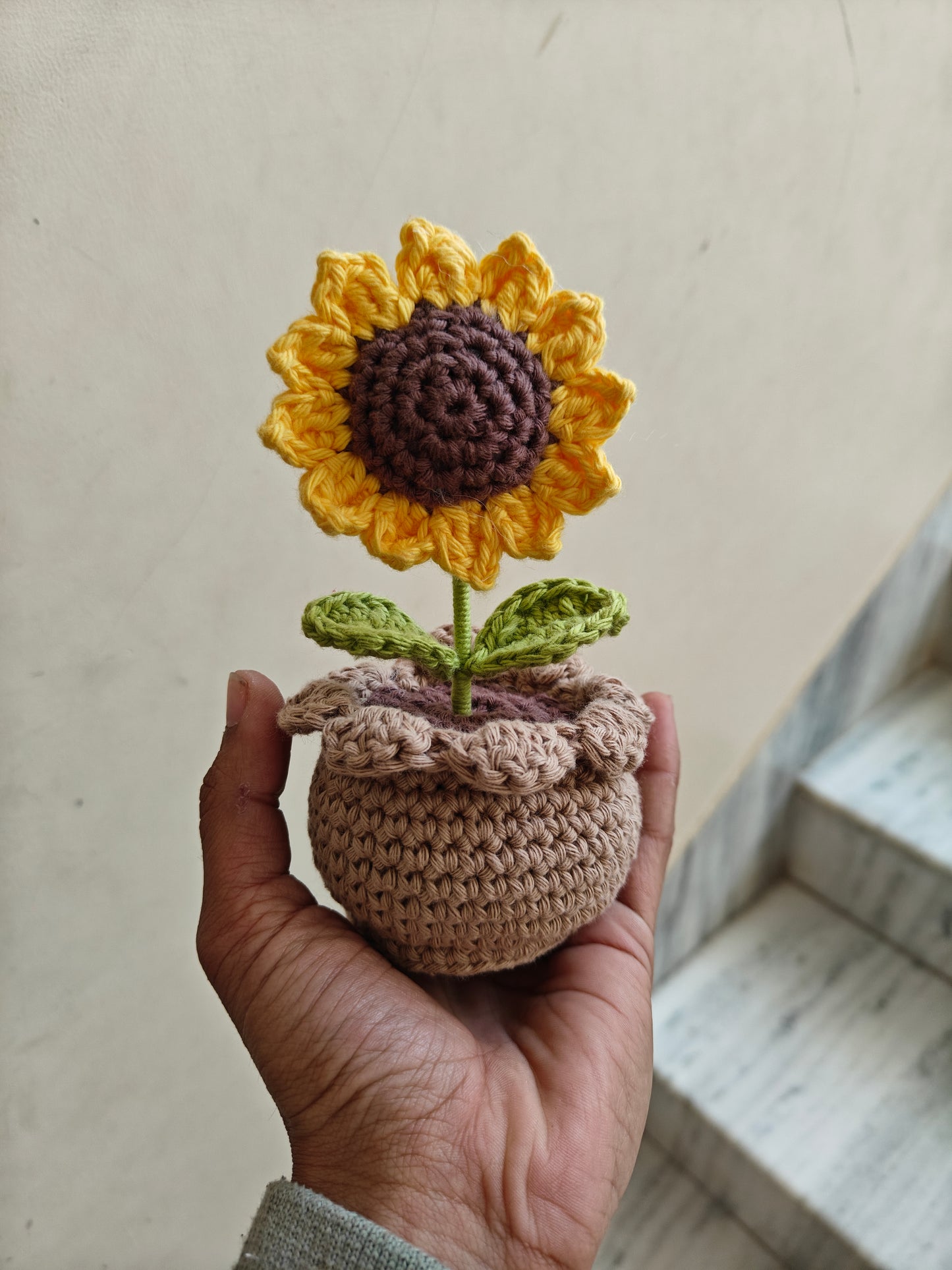 Sunflower Pot