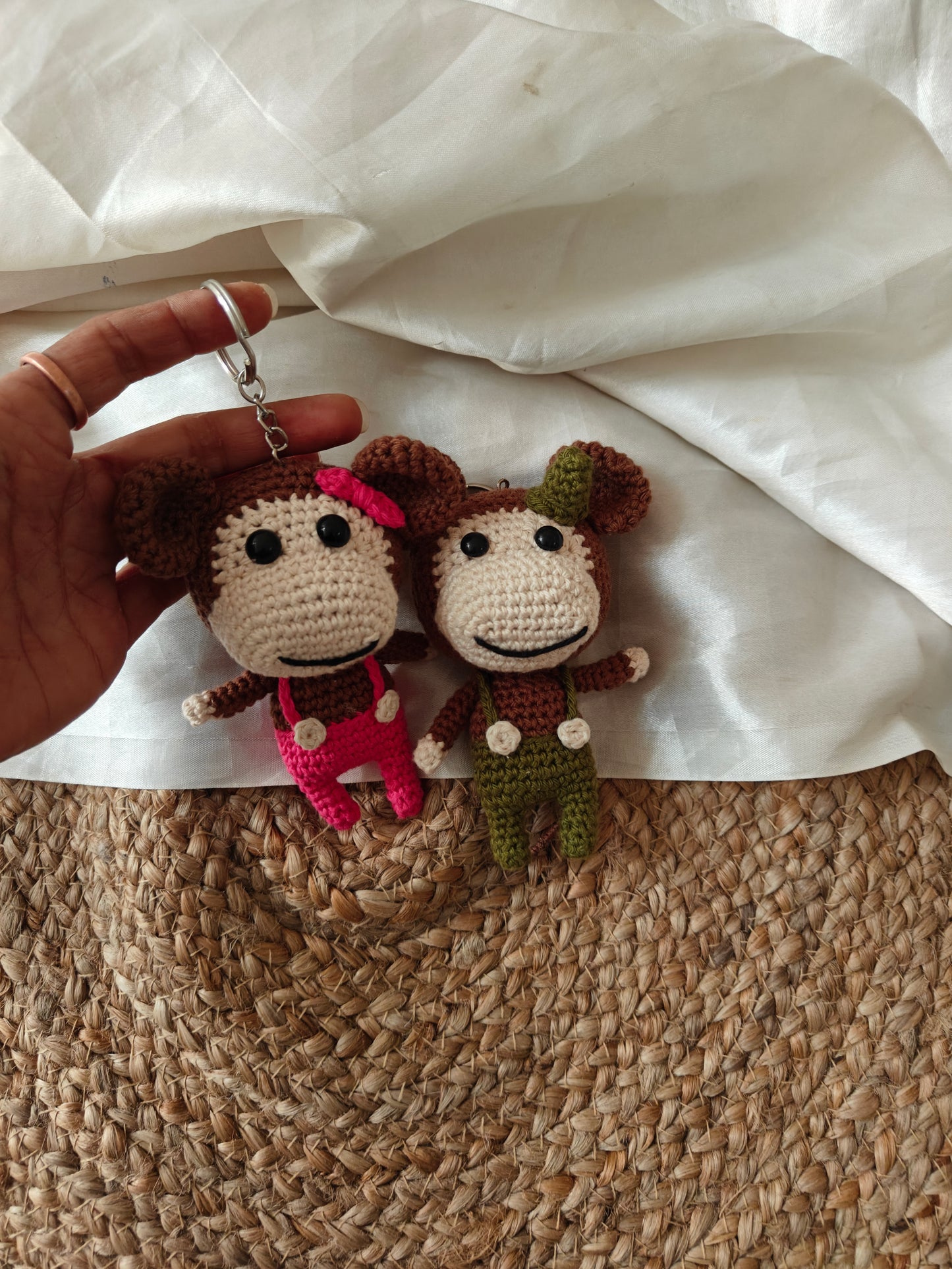 Monkey keyring