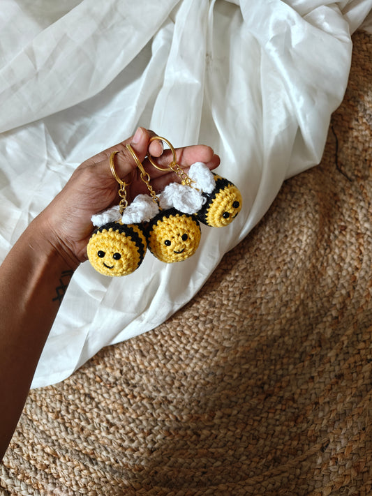 Bee keyring