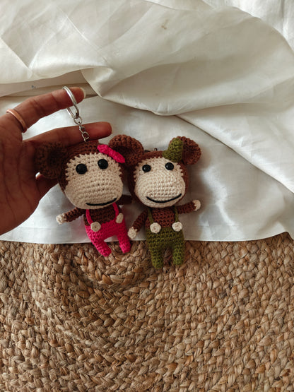 Monkey keyring