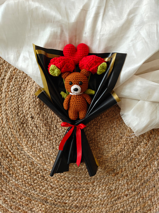 Bear with Rose's