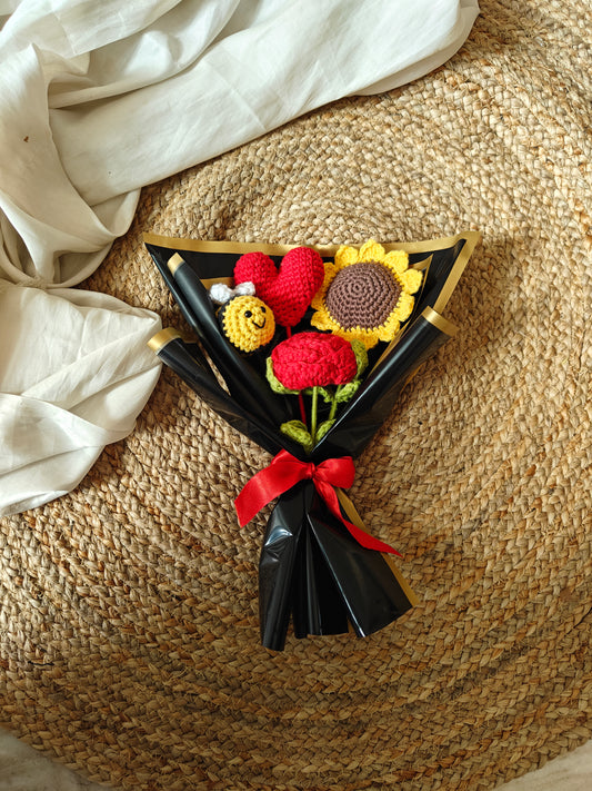 Sunny bee bouquet