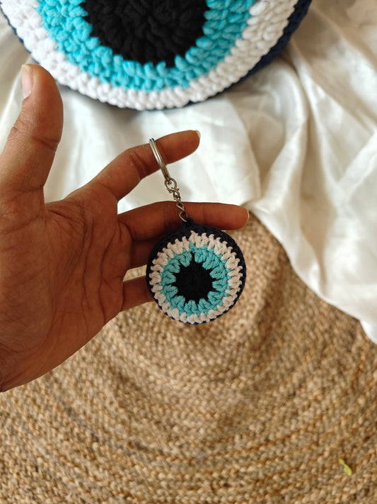 Evil eye keyring
