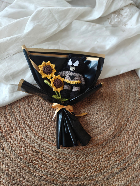 Twin sunflower bouquet