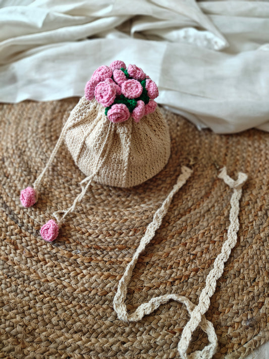 Roses Potli bag